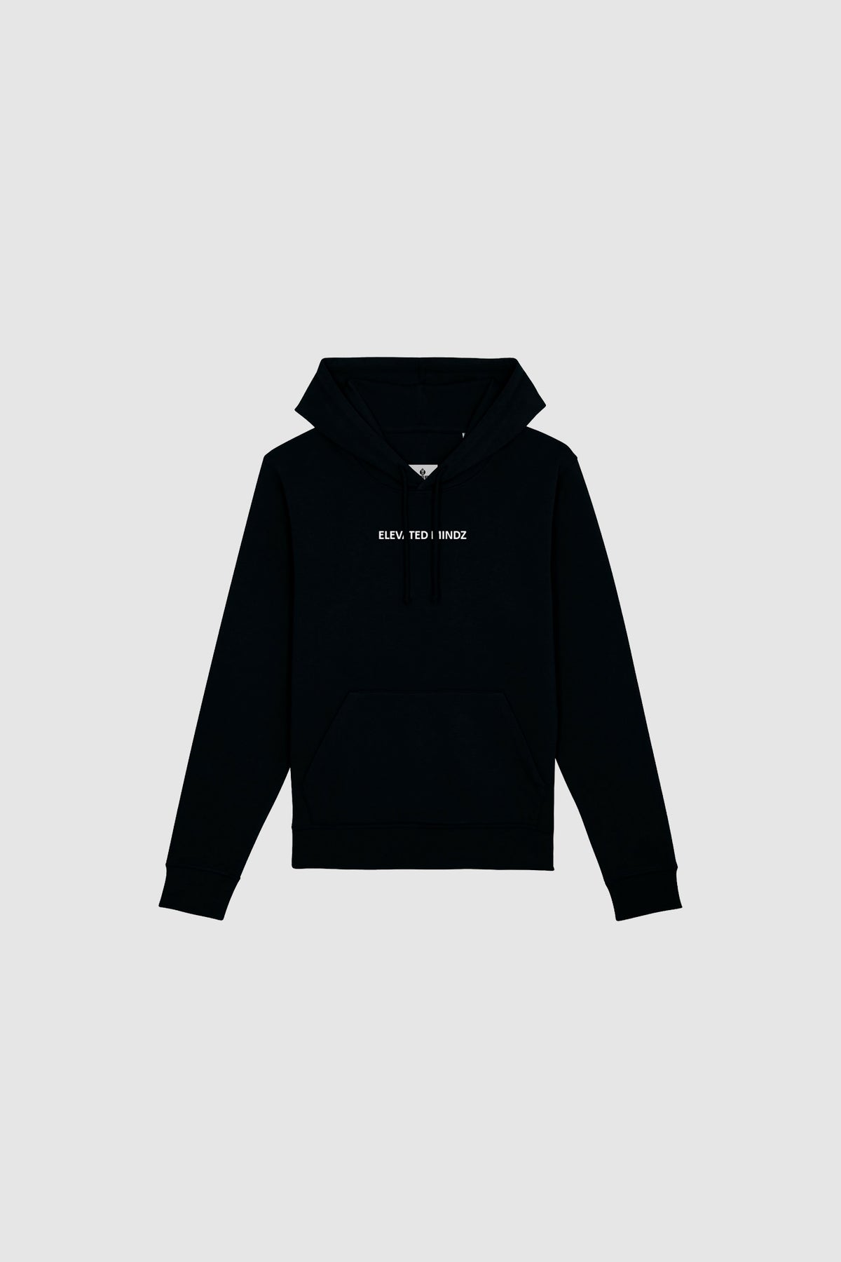 I-REIGN BACK PANEL CHENILE HOODIE - BLACK – ELEVATED MINDZ