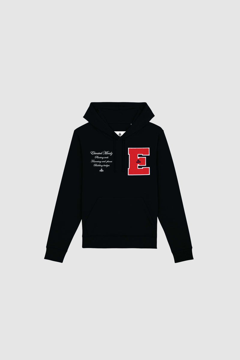 THE ELEVATED VARSITY HOODED SWEATSHIRT